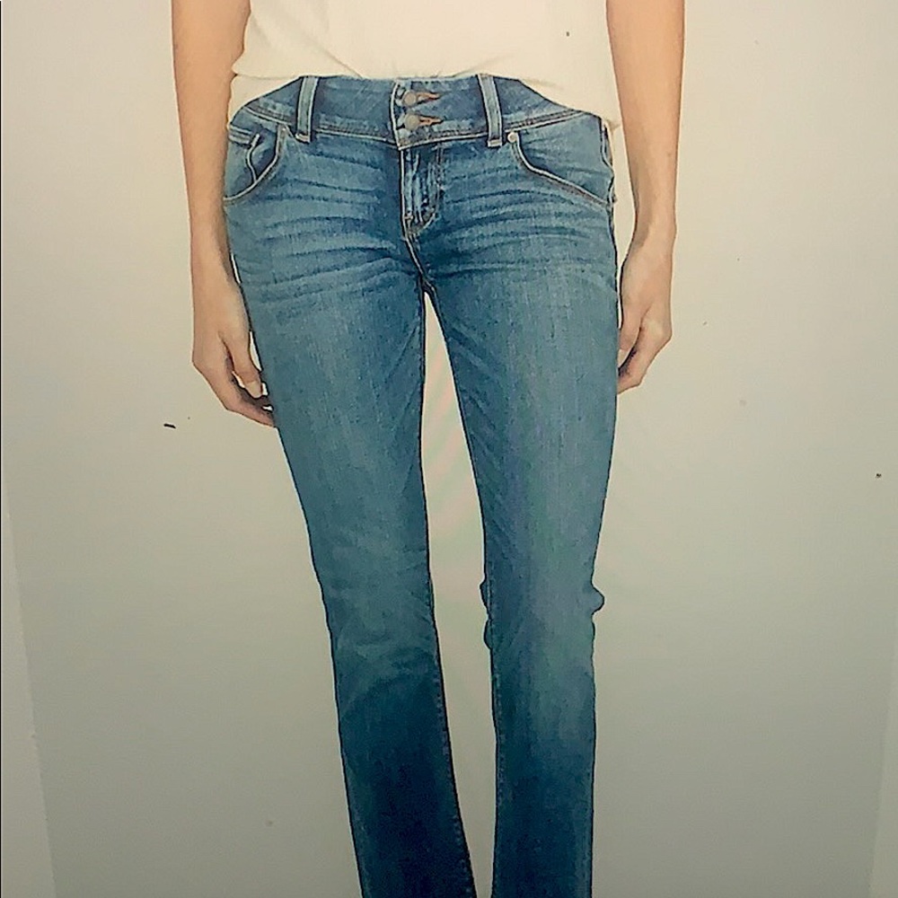 HUDSON Mid Rise Signature Jean sz 27